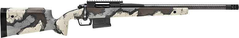 Springfield 2020 Waypoint Rifle BAW920308CFD, 308 Win, 20" Carbon Fiber, Ridgeline Camo Stock, Desert Verde Cerakote Finish, 5 Rds