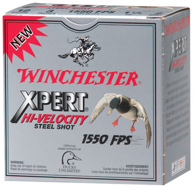 Winchester Super-X Xpert High-Velocity Steel Waterfowl, 12 Gauge, 2 3/4, 1  1/16 oz., 25 Round - 166874, 12 Gauge Shells at Sportsman's Guide