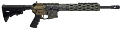 Colt Competition Rifle CRX16B, 223 Remington/5.56 NATO, 16.0", 6-Position Black Stock, Battle Flag Cerakote/Black Finish, 30 Rds