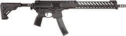 Sig MPX Semi-Auto Carbine RMPX-16B-9, 9mm, 16", Black Synthetic Grips, Folding Stock, M-Lok, Black Finish, 30 Rd