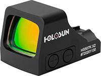 Holosun HS507K X2 Red Dot Scope HS507KX2, 2x, Black, 2 MOA/32 MOA Red Dot & Circle Reticle