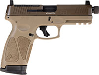 Taurus G3 SAO Pistol 1-G3P941-TAC, 9mm, 4" Threaded Barrel, T.O.R.O. Optic Cut, FDE Frame, Bronze Slide Finish, 17 Rds