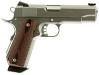 Ed Brown Kobra Carry Pistol KCSS9MM, 9mm Luger, 4.25", Laminate Wood Grips, Stainless Finish, 7 Rd