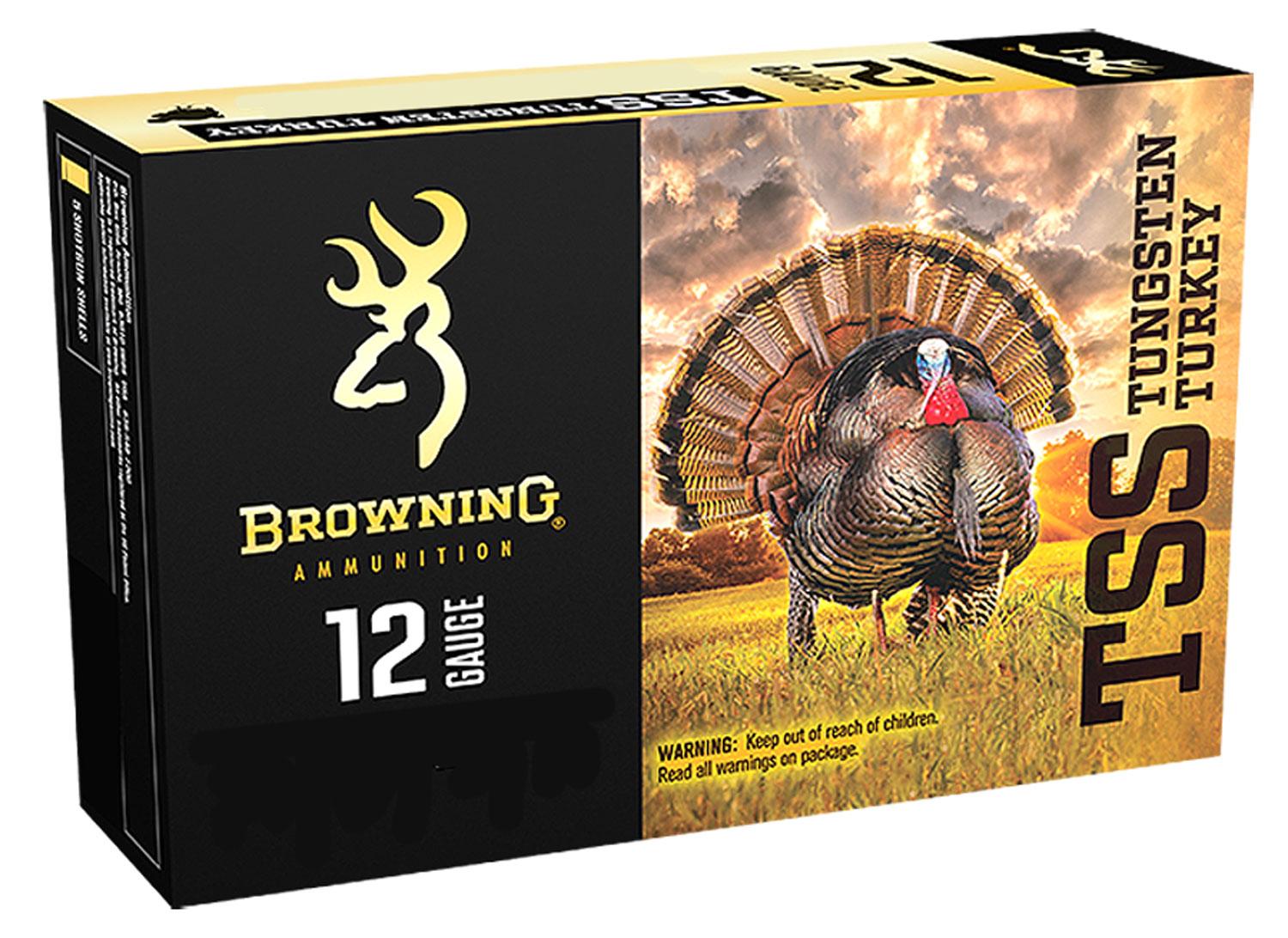 Browning TSS Tungsten Shotshells B193921240, 12 Gauge, 3-1/2", 2 1/4 oz, 1200 fps, #7/#9 Shot, 5 Rds/bx