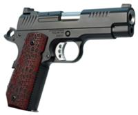 Ed Brown Evo KC9 SAO Pistol EVOKC9G4, 9mm, 4", Black/Red G10 Grips, Black Gen4 Finish, 9 Rds