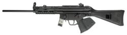 PTR 9R CA Compliant Semi-Auto Rifle 408, 9mm Luger, 16.20", Black Finish, 10 Rds