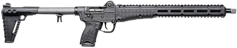 Kel-Tec SUB-2000 Semi-Auto Rifle SUB2K9GLKBLK, 9mm, 16.1", Black Synthetic Stock, Black Finish, 15 Rd