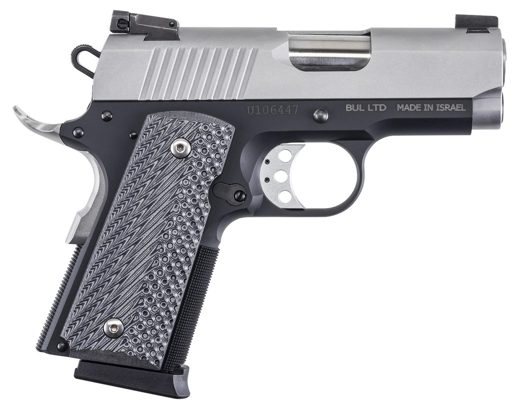 Mag Research 1911U, DE1911UTT, 45 ACP, 3", G10 Grips, Two-Tone Finish, 6 Rds