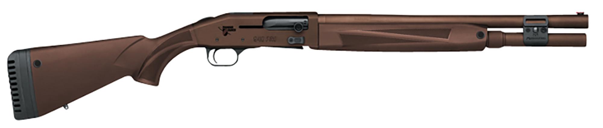 Mossberg 940 Pro Thunder Ranch Semi-Auto Shotgun 85171, 12 Ga, 18.50", 3" Chmbr, Cast & LOP Stock, Patriot Brown, 7+1