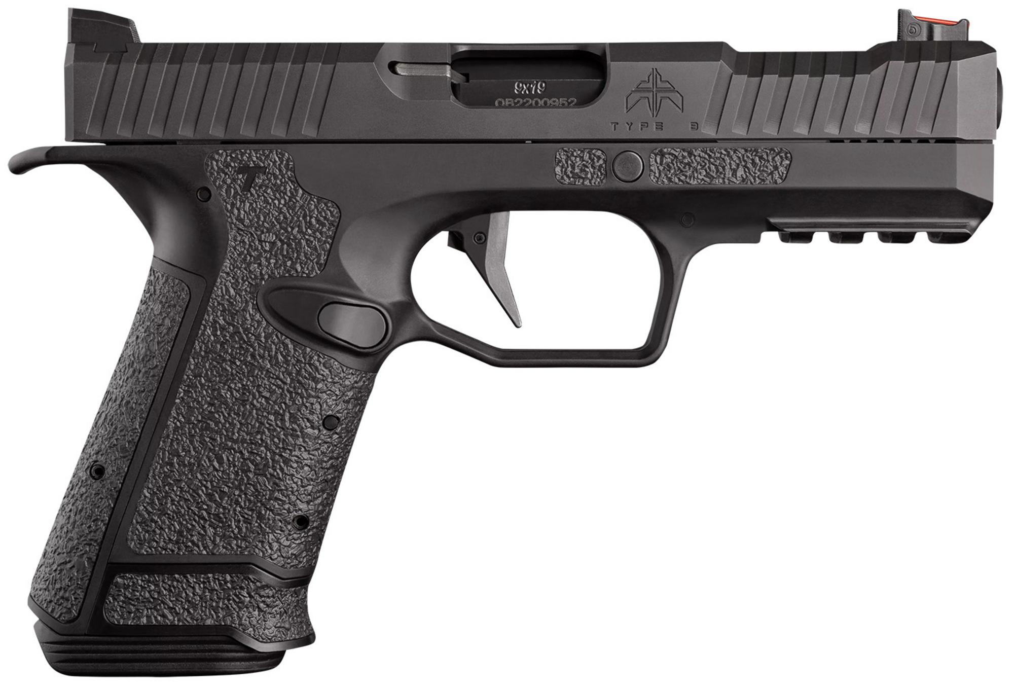 PTR 91 Archon AF2B0090104, 9mm Pistol, 4.30", Black Interchangeable Grips, Black Finish, 15 Rds