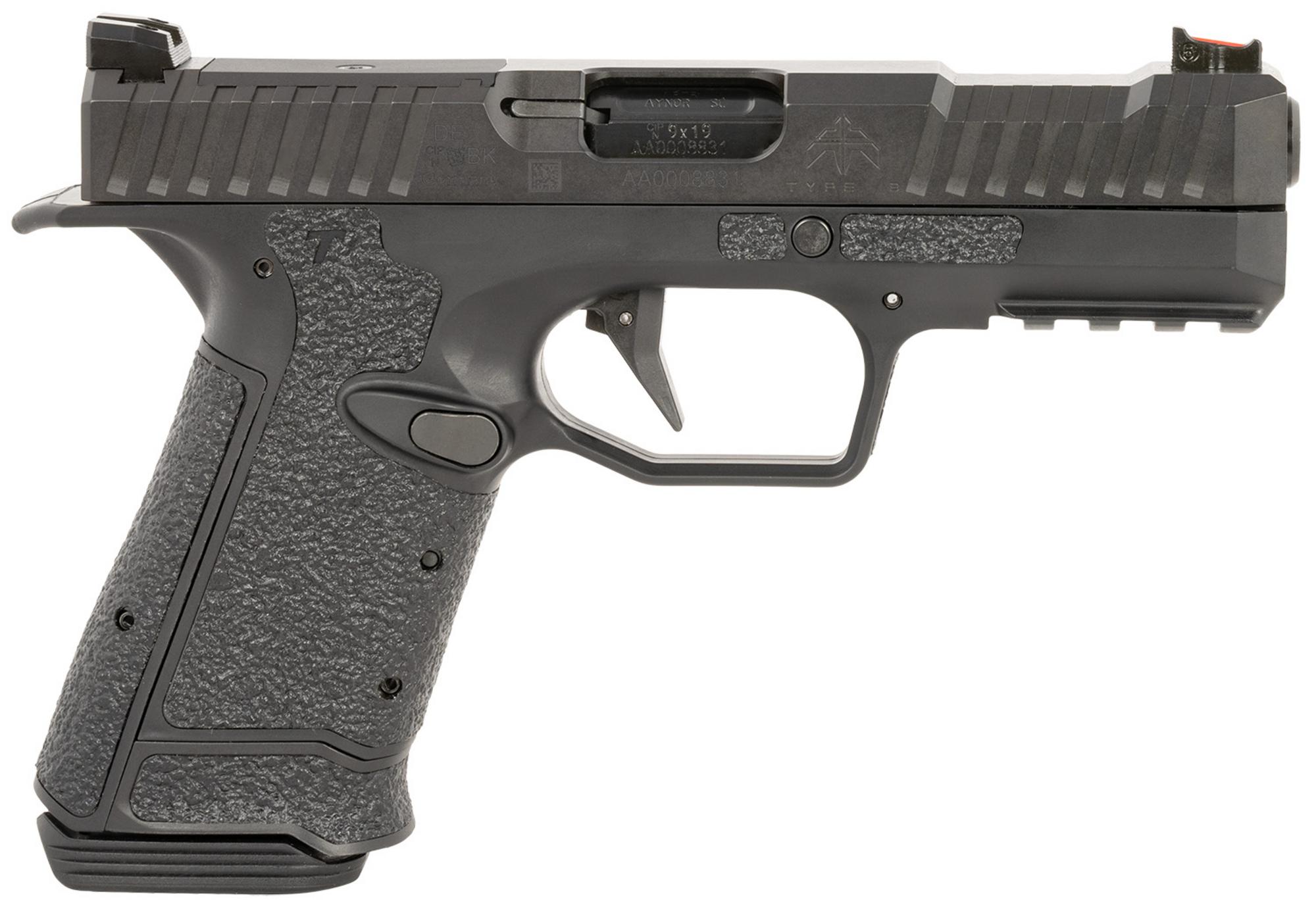 PTR Archon Type B Gen 2, AF2B0090105, 9mm Pistol, 4.30", Black Polymer Grips, Optic Ready, 18 Rds