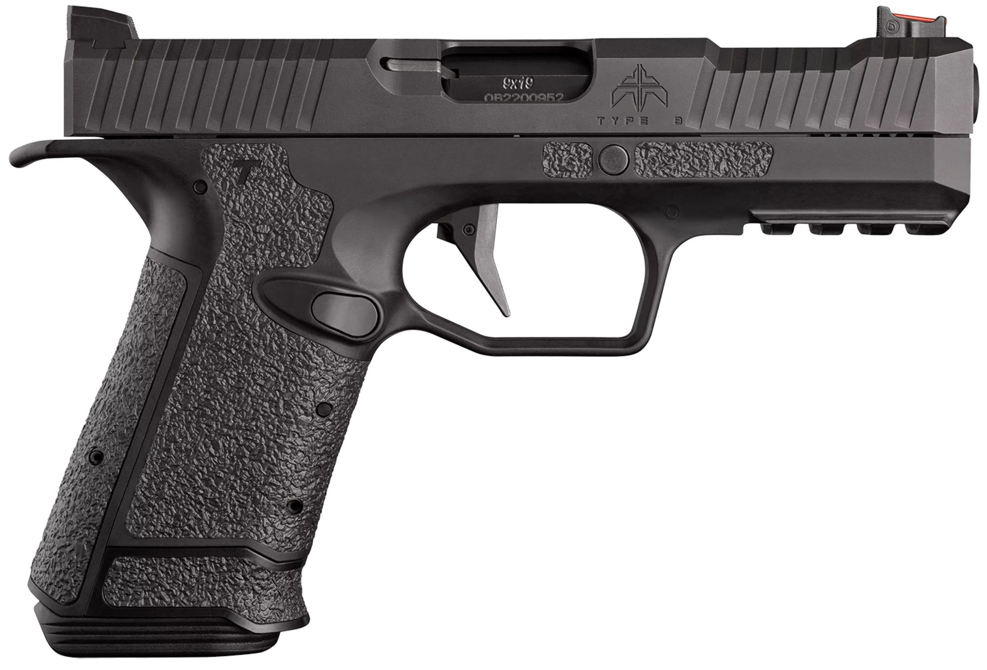 PTR Archon Type B Gen 2, AF2B0090112, 9mm Pistol, 4.30", Black Textured Polymer Grips, Optic Ready, 18 Rds