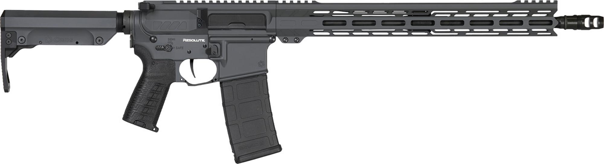 CMMG MK4 Rifle 30AE70ASG, 300 Blackout, 16.10", 6 Position RipStock, Sniper Gray Cerakote, 30 Rds