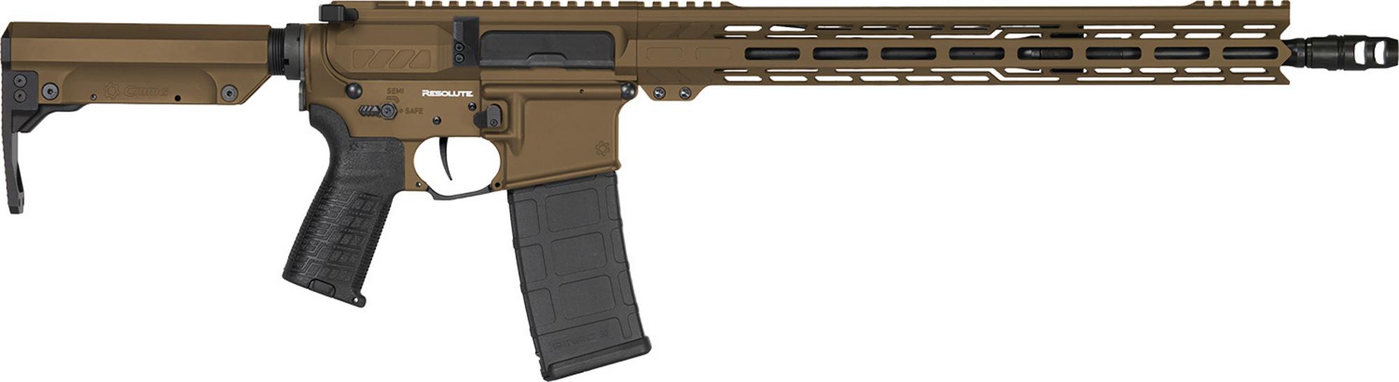 CMMG MK4 Rifle 55A9D0BMB, 5.56 NATO, 16.10", 6 Position RipStock, Midnight Bronze, 30 Rds