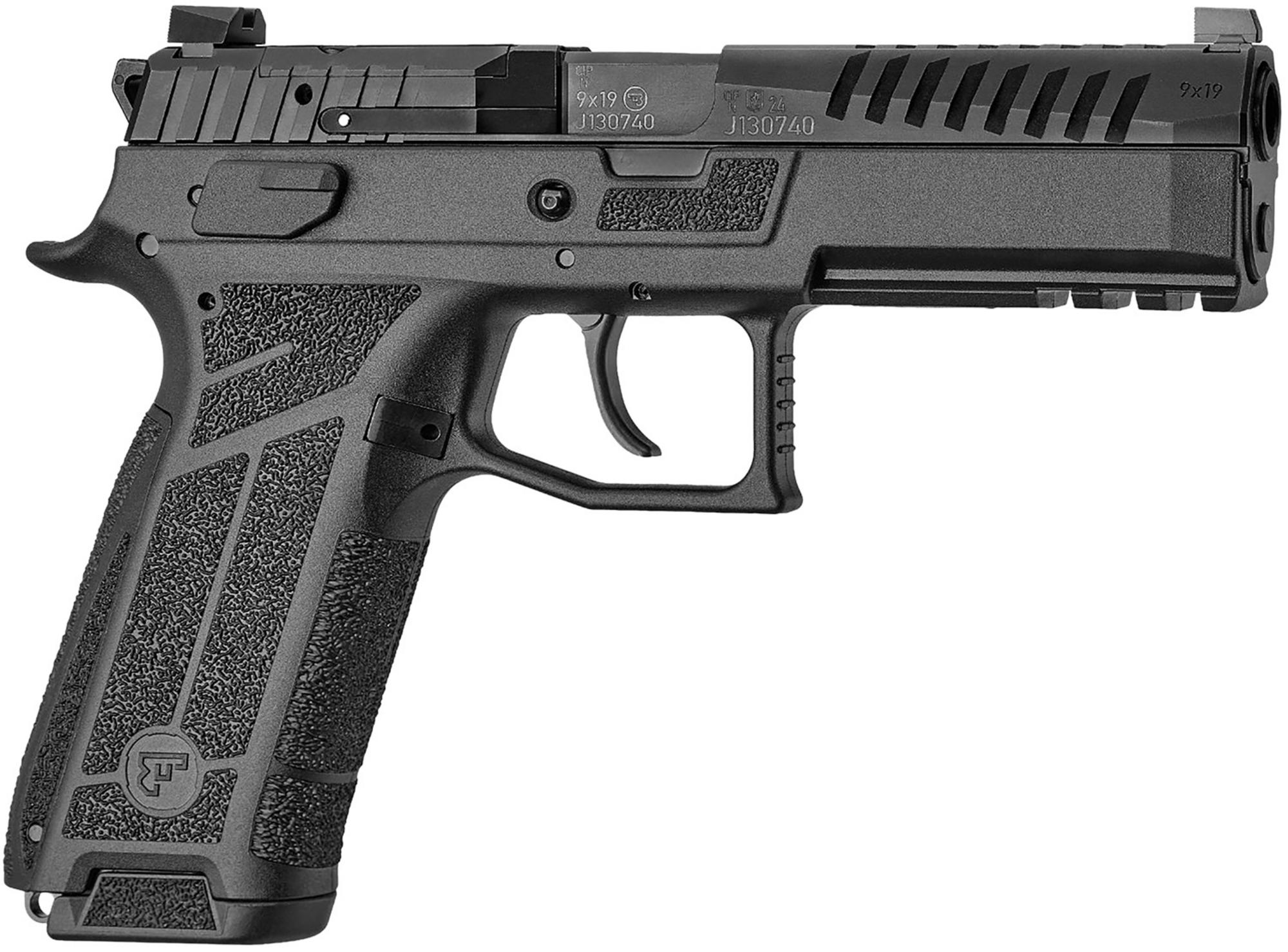 CZ P-09 Nocturne DA/SA, 91670, 9mm Pistol, 4.53", 19 Rds