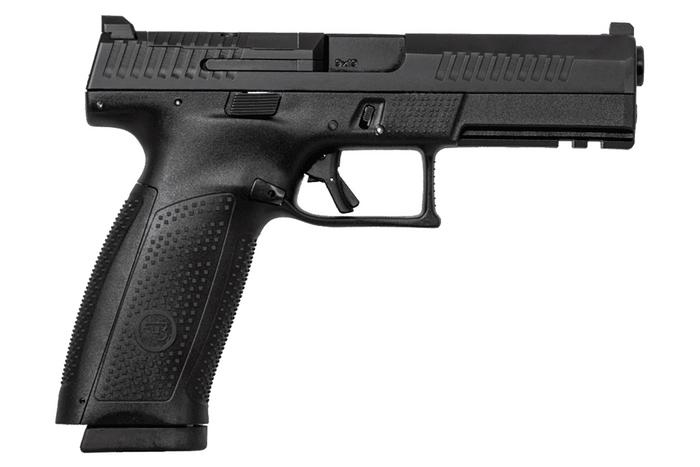 CZ-USA P-10 F Semi Auto Pistol 91550, 9mm Luger, 5.1", OR, Black Finish, 19 Rds