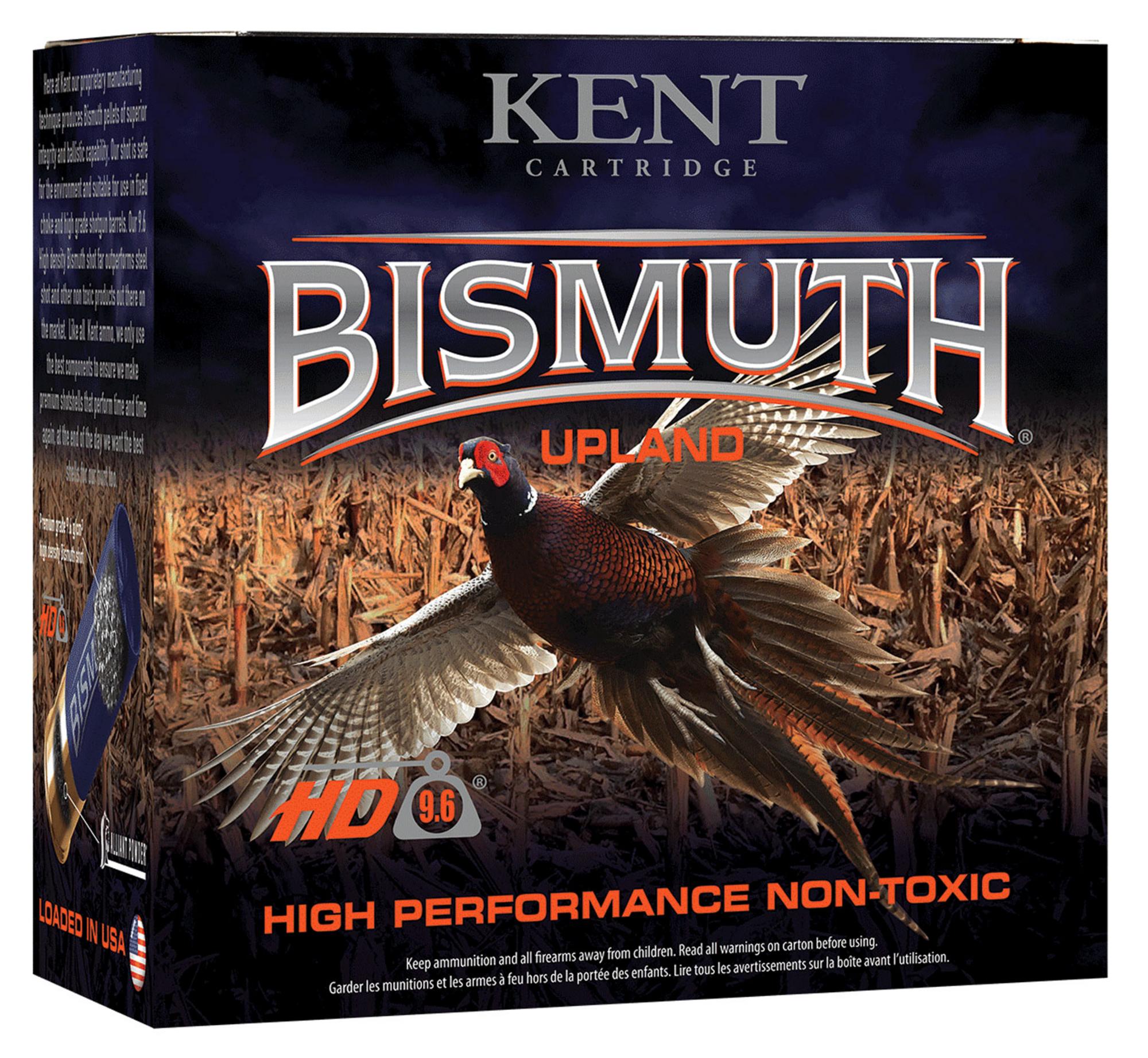 Kent Cartridge Bismuth Upland Shotshells B20U286, 20 Gauge, 2-3/4", 1 oz, 1200 fps, #6 Shot, 25 Rds/box