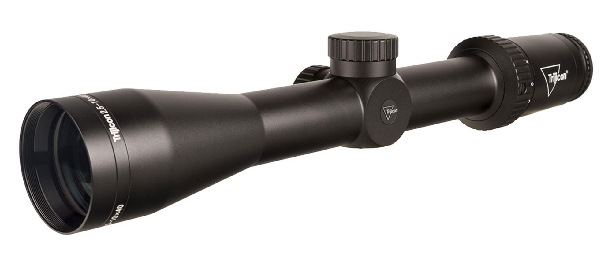 Trijicon Huron Rifle Scope 2700002, 2.5-10x, 40mm Obj, 30mm Tube, BDC Hunter Holds Reticle