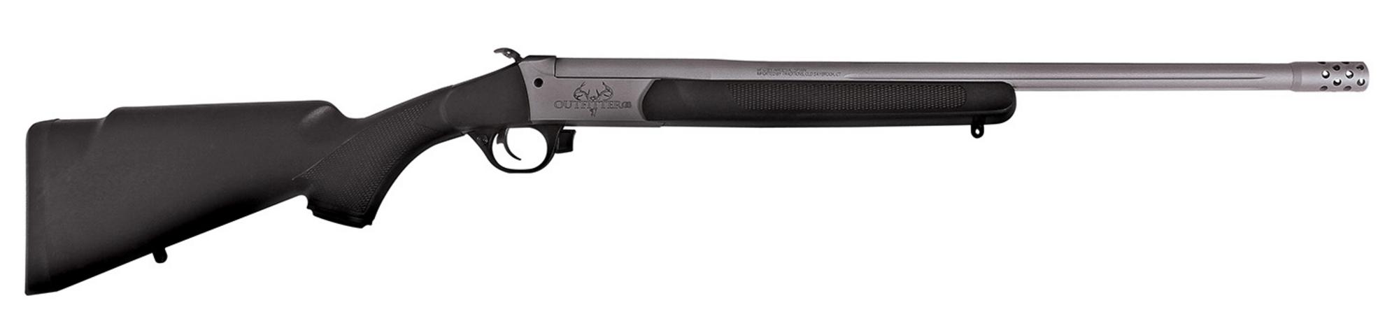 Traditions Outfitter G3 Break Open Rifle CR451130T, 450 Bushmaster, 22" Threaded, Black Fixed Stock, 1rd Rds