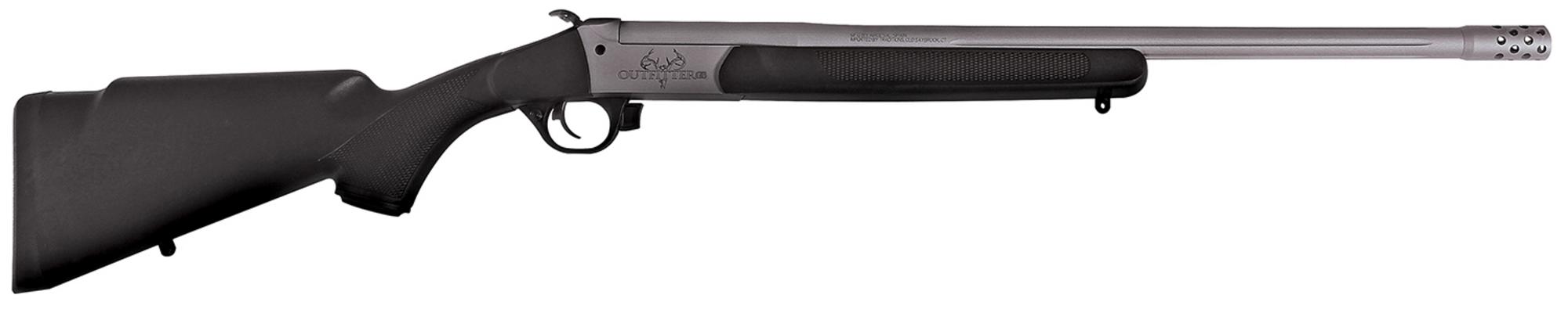 Traditions Outfitter G3 Break Open Rifle CR471130T, 45-70 Gov, 22" Threaded, Black Fixed Stock, 1rd Rds