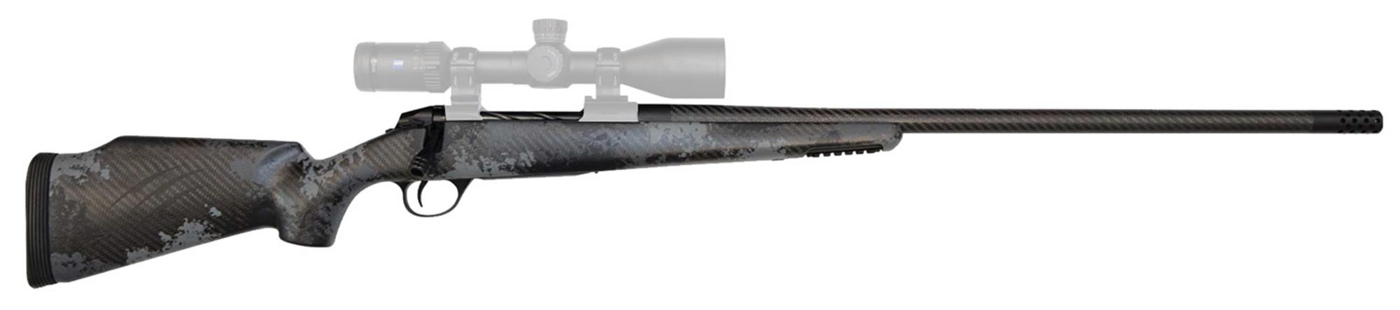 Fierce CT Rage Bolt Action Rifle FCTRG28NOS26BBO, 28 Nosler, 26" Threaded, Blackout Camo Stock, 3 Rds