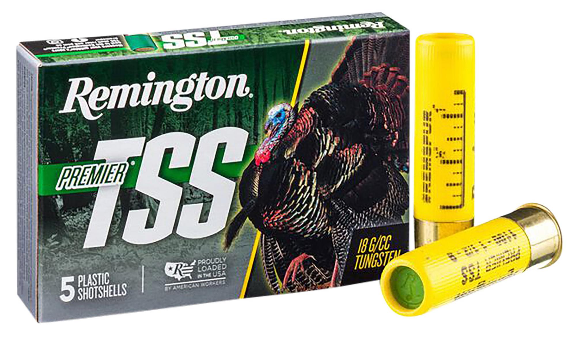 Remington Premier TSS Turkey Shotshells 28065, 20 Gauge, 3", 1 1/2 oz, 1100 fps, #9 Shot, 5 Rds/box