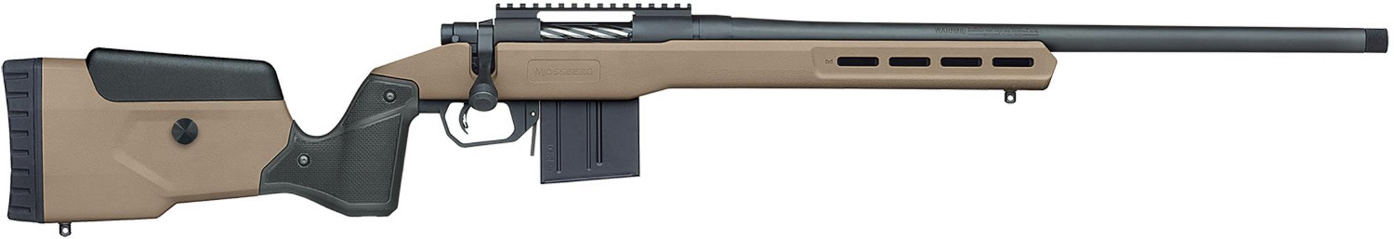 Mossberg & Sons Patriot LR Bolt Action Rifle 28149, 308 Win, 24", FDE MDT Oryx Tactical Stock, 7 Rds
