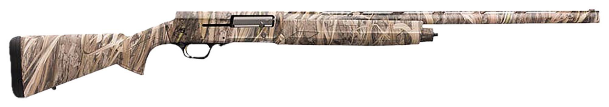 Browning A5 Sweet Sixteen Shotgun 0118995005, 16 Gauge, 26", 2.75" Chmbr, Checkered Stock, Mossy Oak Shadow Grass Habitat Finish