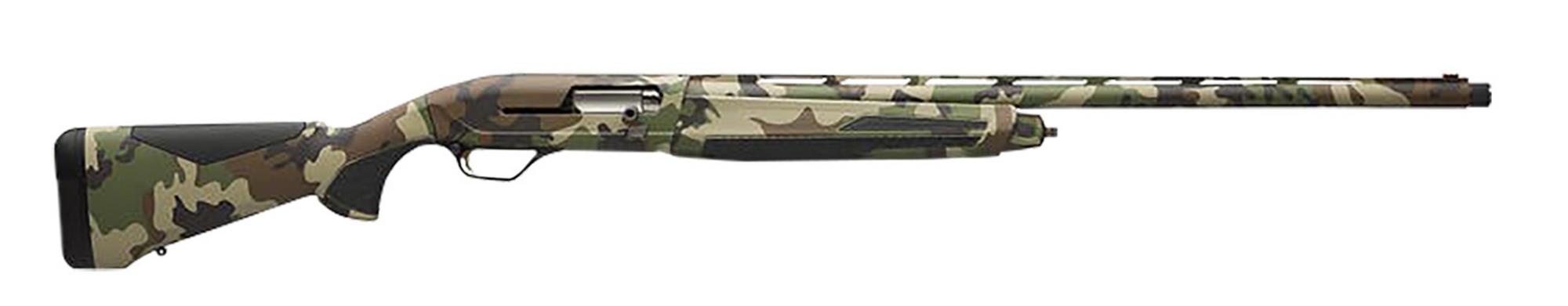 Browning Maxus II Shotgun 011765205, 12 Gauge, 26", 3.5" Chmbr, Woodland Camo Stock