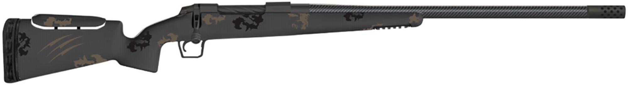 Fierce CT Rival FP Bolt Action Rifle FCTRFP300WIN22MM, 300 Win Mag, 22" Threaded, Trophy Camo Carbon Stock, 3 Rds