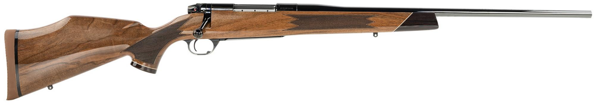 Weatherby Mark V Accumark Bolt Action Rifle MDX01N243NR2O, 243 Win, 22" Threaded, Fixed Stock, 4 Rds