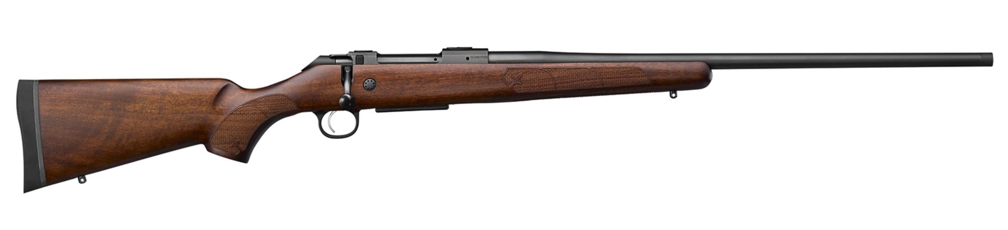 CZ 600 American ST2 Bolt Action Rifle 07713, 6.5 Creedmoor, 24" Threaded, Walnut Stock, 5 Rds