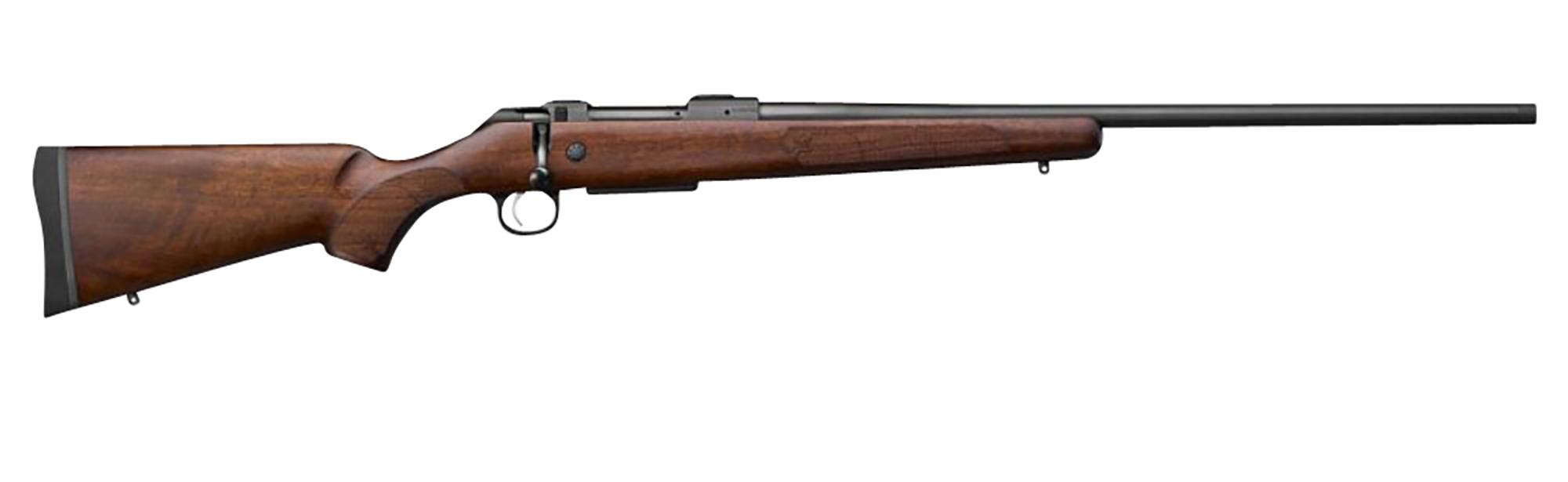 CZ 600 American ST1 Bolt Action Rifle 07701, 223 Rem, 24" Threaded, Grade A Dark Walnut Stock, 5 Rds