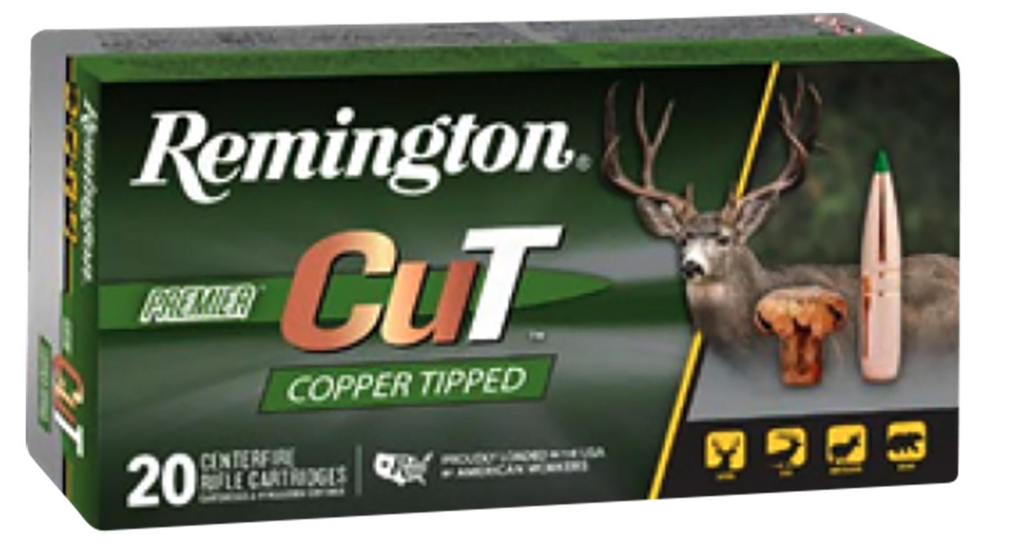 Remington Premier Cut Rifle Ammunition R22342, 7mm PRC, 160 gr, 3000 fps, 20 Rd/Bx