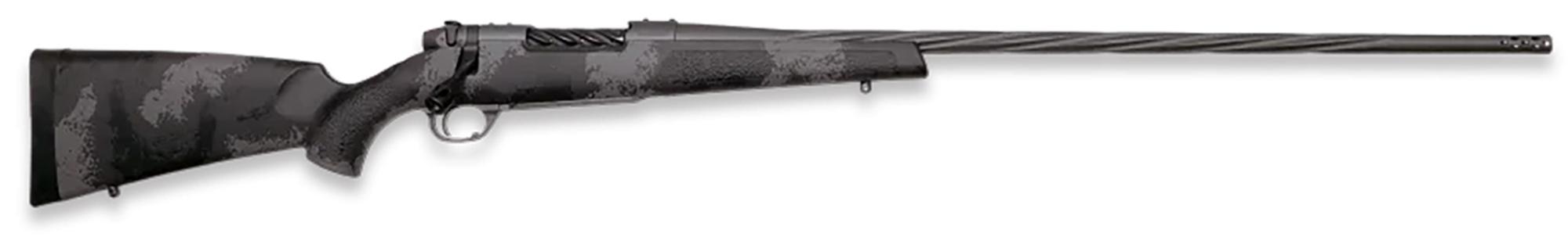 Weatherby Mark V Live Wild Bolt Action Rifle MLW01N65CMR4B, 6.5 Creedmoor, 22" Threaded, Black and Gray Stock, 4 Rds
