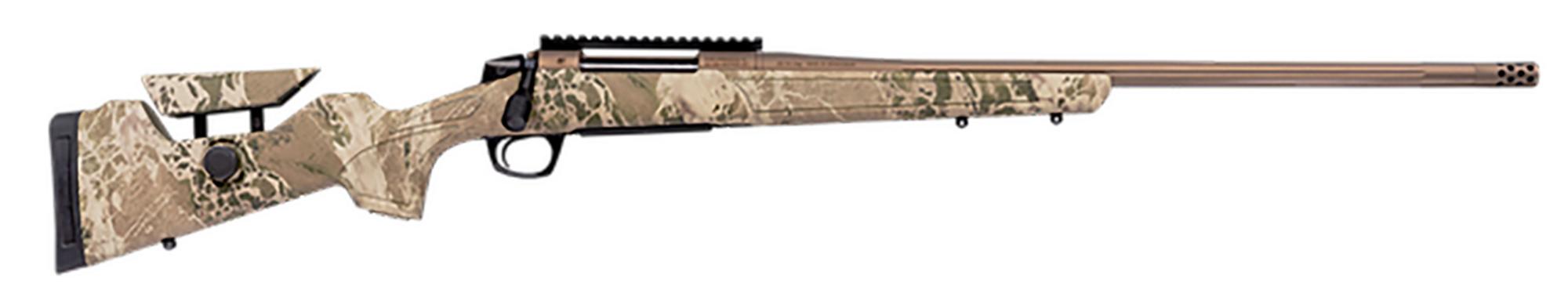 CVA Cascade Long Range Hunter Bolt Action Rifle CR3959, 6.5 PRC, 24" Threaded, Realtree Hillside Synthetic Stock