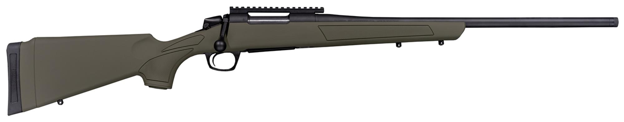 CVA Cascade Bolt Action Rifle CR3902G, 270 Win, 24" Threaded Barrel, Black Cerakote Receiver, OD Green Synthetic Stock, 4 Rds