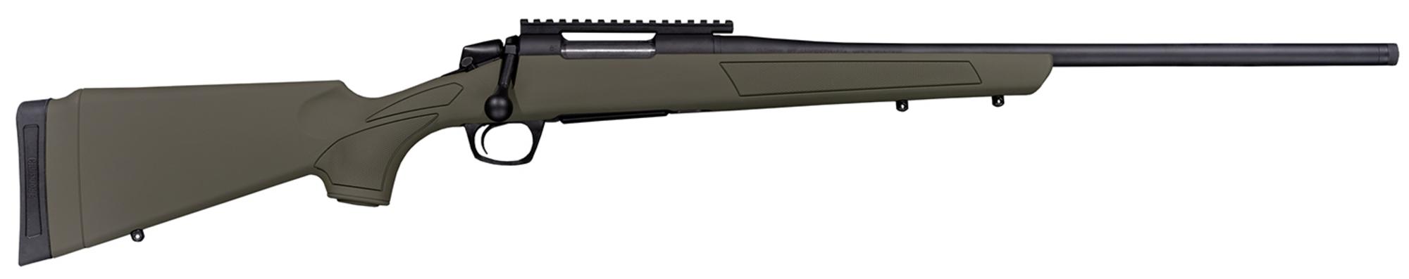 CVA Cascade Bolt Action Rifle CR3905G, 450 Bushmaster, 22" Threaded, Fixed OD Green Stock, 4 Rds