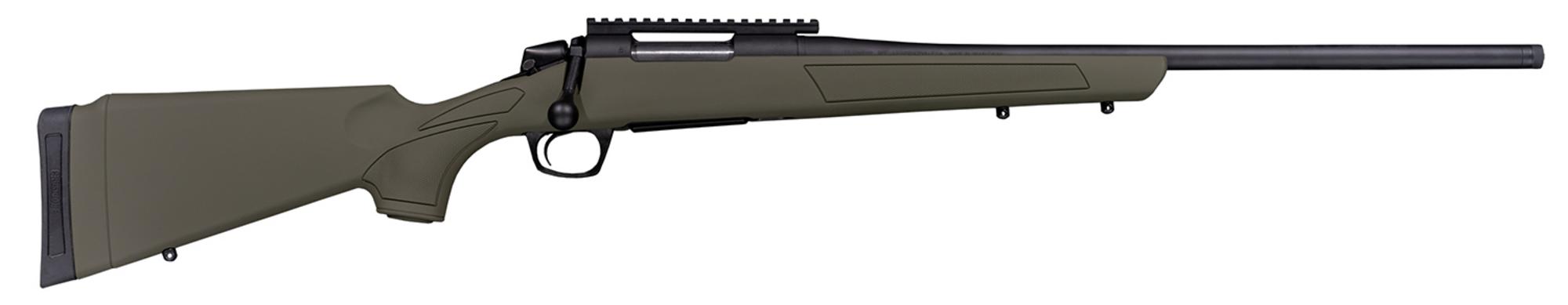 CVA Cascade Bolt Action Rifle CR3911G, 300 Win Mag, 24" Threaded Barrel, Black Cerakote Receiver, OD Green Synthetic Stock, 4 Rds
