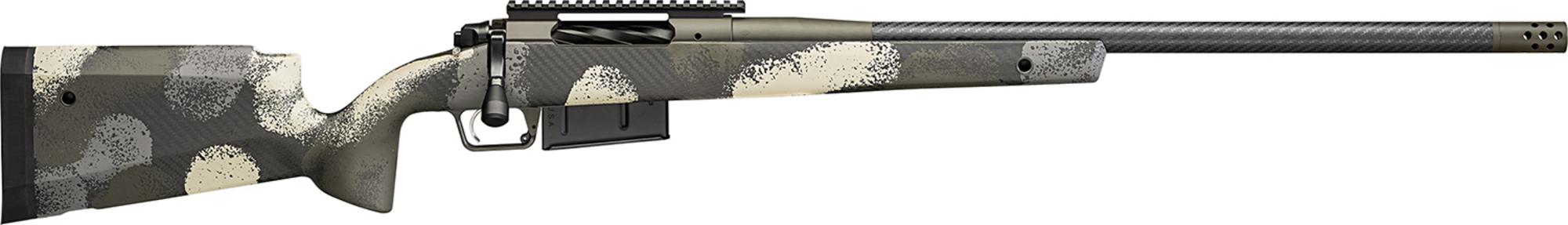 Springfield 2020 Waypoint Bolt Action Rifle BAW9247PRCCFG, 7mm PRC, 24", Evergreen Camo, Hybrid Profile w/M-LOK Stock, 3 Rds