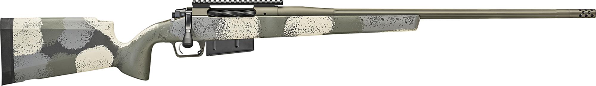 Springfield 2020 Waypoint Bolt Action Rifle BAW924300PRCG, 300 PRC, 24", Evergreen Camo, Hybrid Profile w/M-LOK Stock, 3 Rds