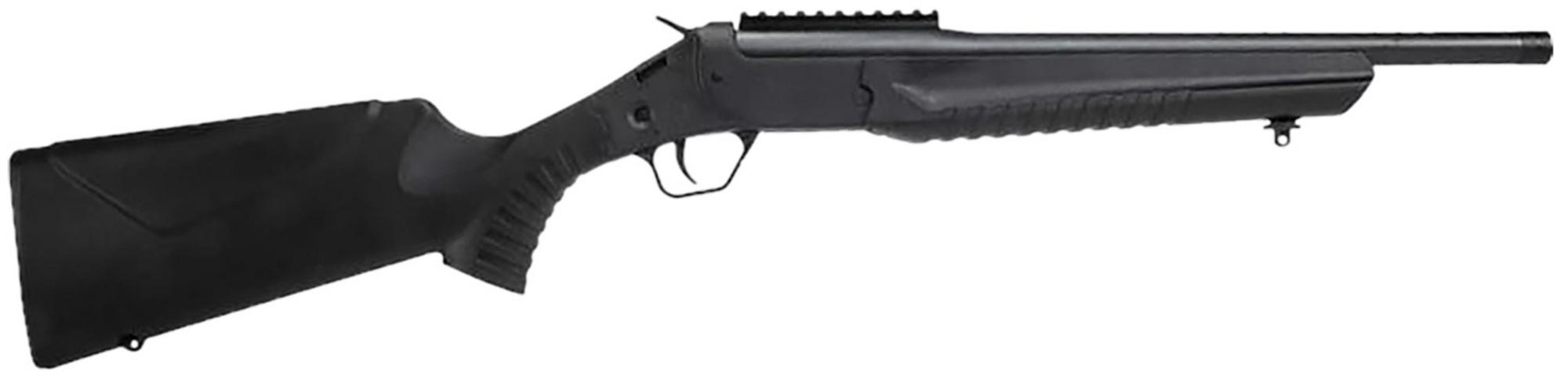 Rossi LWC Break Open Rifle LWC0556BK, 5.56x45mm, 16.5" Threaded, Fixed Black Stock, 1rd Rds