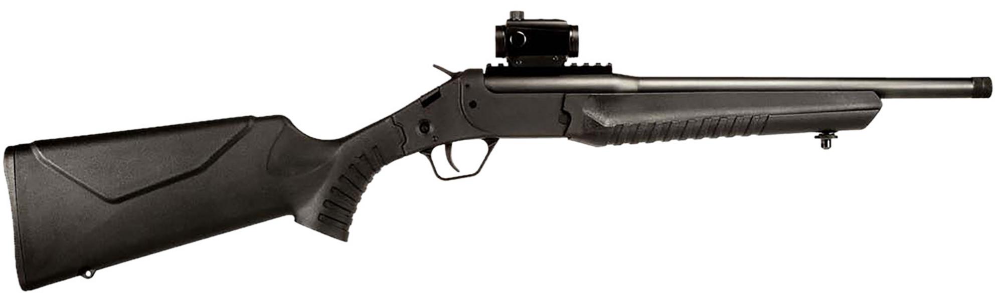 Rossi LWC Break Open Rifle LWC0556BKRD, 5.56x45mm, 16.5" Threaded, Fixed Black Stock, 1rd Rds