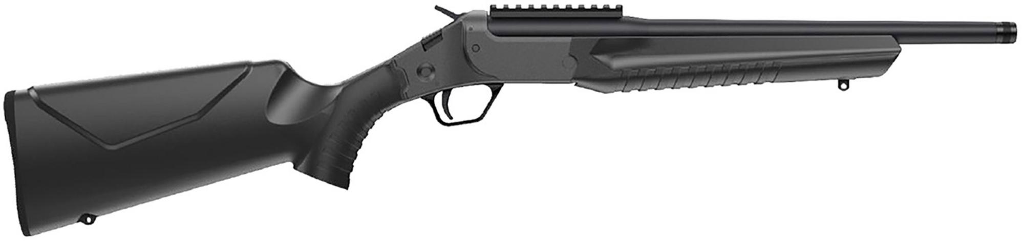 Rossi LWC Break Open Rifle LWC357MBK, 357 Mag, 16.5" Threaded, Fixed Black Stock, 1rd Rds