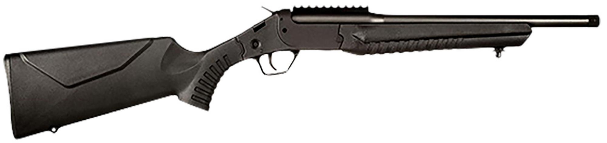 Rossi LWC Break Open Rifle LWC86OBBK, 8.6 Blackout, 16.5" Threaded, Fixed Black Stock, 1rd Rds