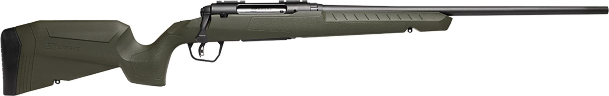 Savage Arms Axis 2 Compact Bolt Action Rifle 32106, 223 Rem, 20", OD Green Fixed Stock, 4 Rds
