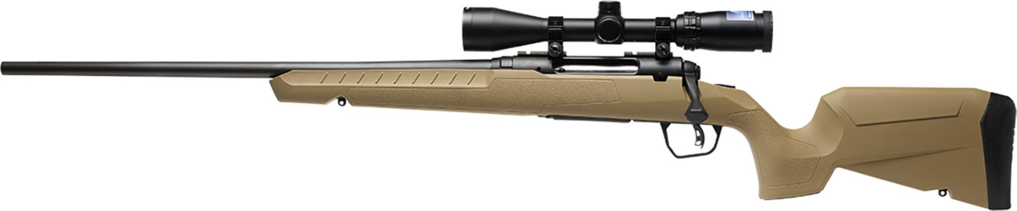 Savage Arms Axis 2 XP Compact Bolt Action Rifle 32245, 6.5 Creedmoor, 20", Left Hand, FDE Fixed Stock, 4 Rds