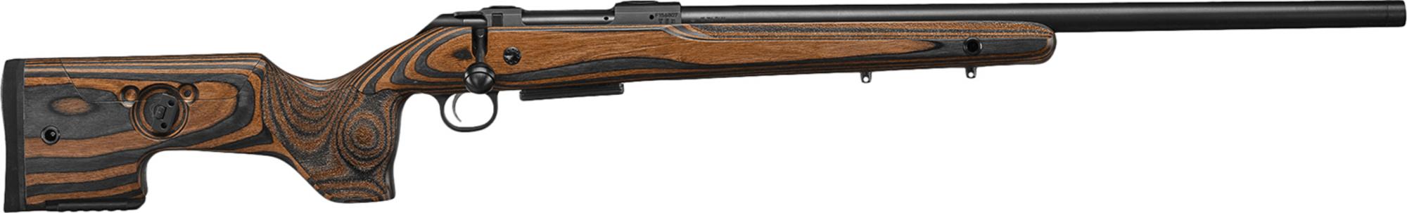 CZ 600 Range Bolt Action Rifle 07501, 223 Rem, 24" Threaded, Black/Brown Laminate Stock, 5 Rds