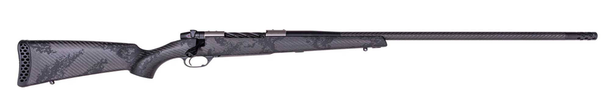 Weatherby Mark V Backcountry Guide TI Bolt Action Rifle MGT01N300PR4B, 300 PRC, 22" Threaded, Fixed Peak 44 tooth Black Stock, 3 Rds