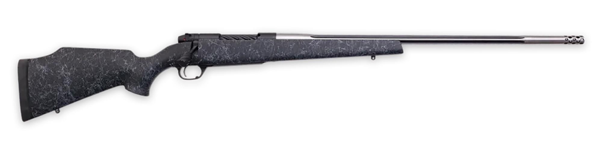 Weatherby Mark V Accumark Bolt Action Rifle MAM01N300NR8B, 300 Win, 26" Threaded, Fixed Monte Carlo Stock, 3 Rds